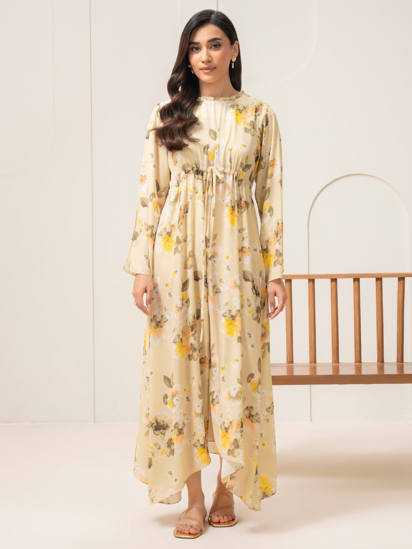 Printed Grip Dress