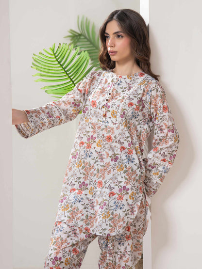 2 Piece Lawn Suit-Printed (Pret)
