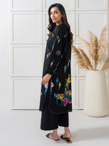 Lawn Shirt-Embroidered (Pret)