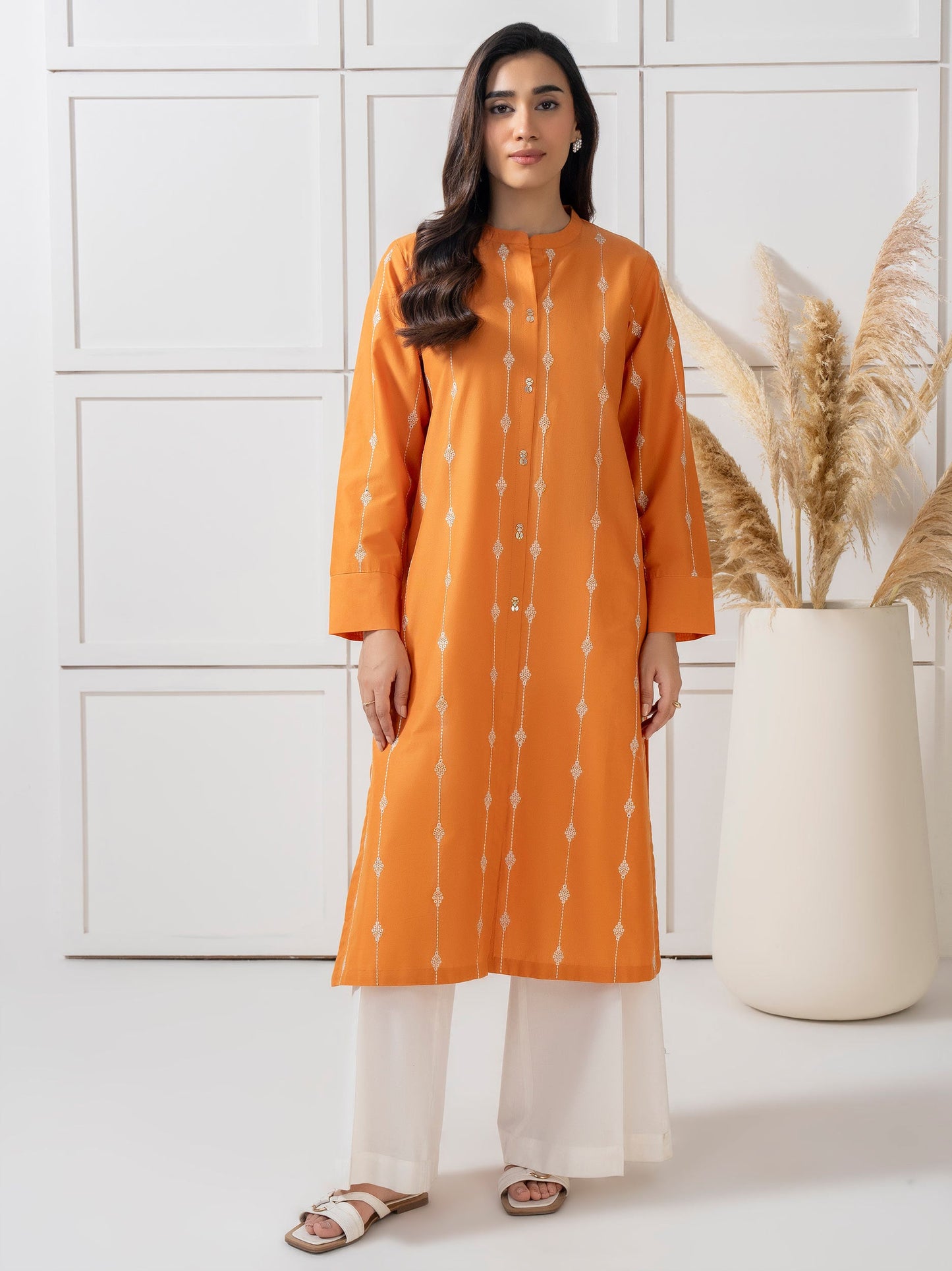 Lawn Shirt-Dyed (Pret)