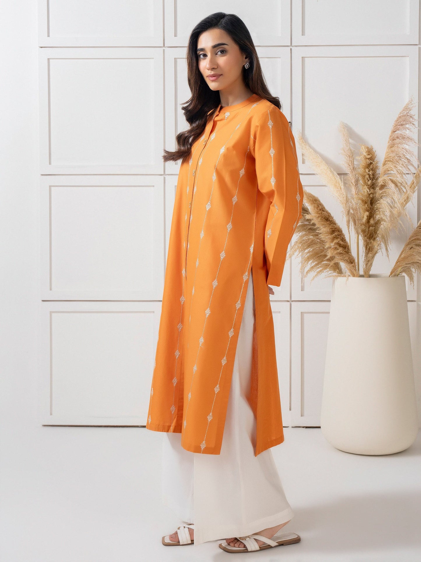 Lawn Shirt-Dyed (Pret)