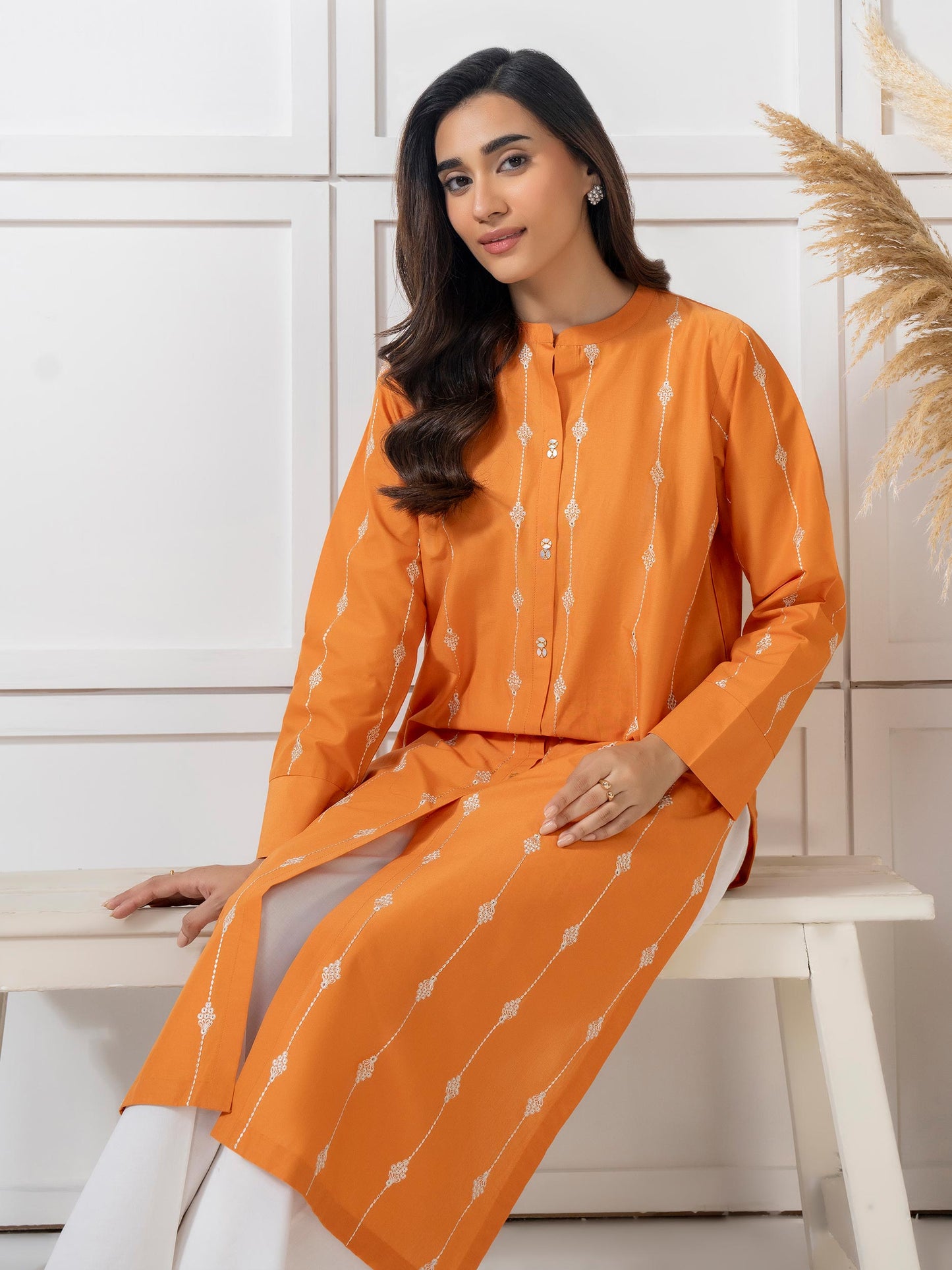 Lawn Shirt-Dyed (Pret)