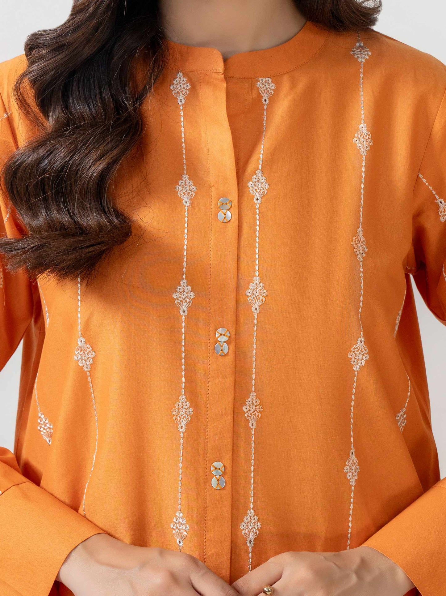 Lawn Shirt-Dyed (Pret)