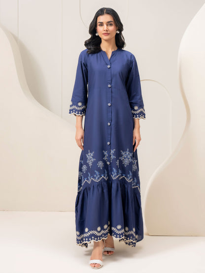 Embroidered Cambric  Dress