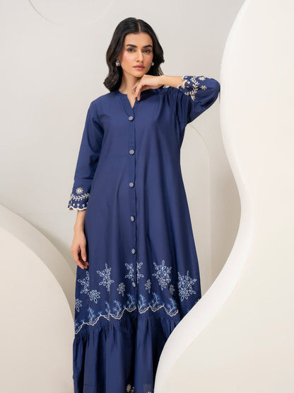 Embroidered Cambric  Dress