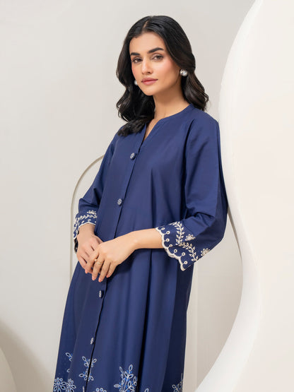 Embroidered Cambric  Dress