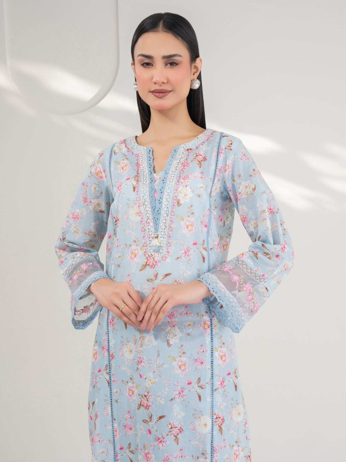 2 Piece Lawn Suit-Embroidered (Pret)