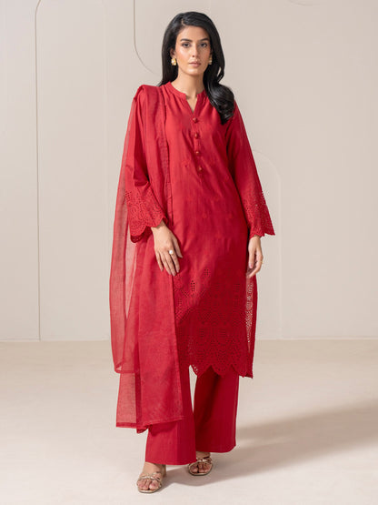 3 Piece Lawn Suit-Embroidered (Pret)