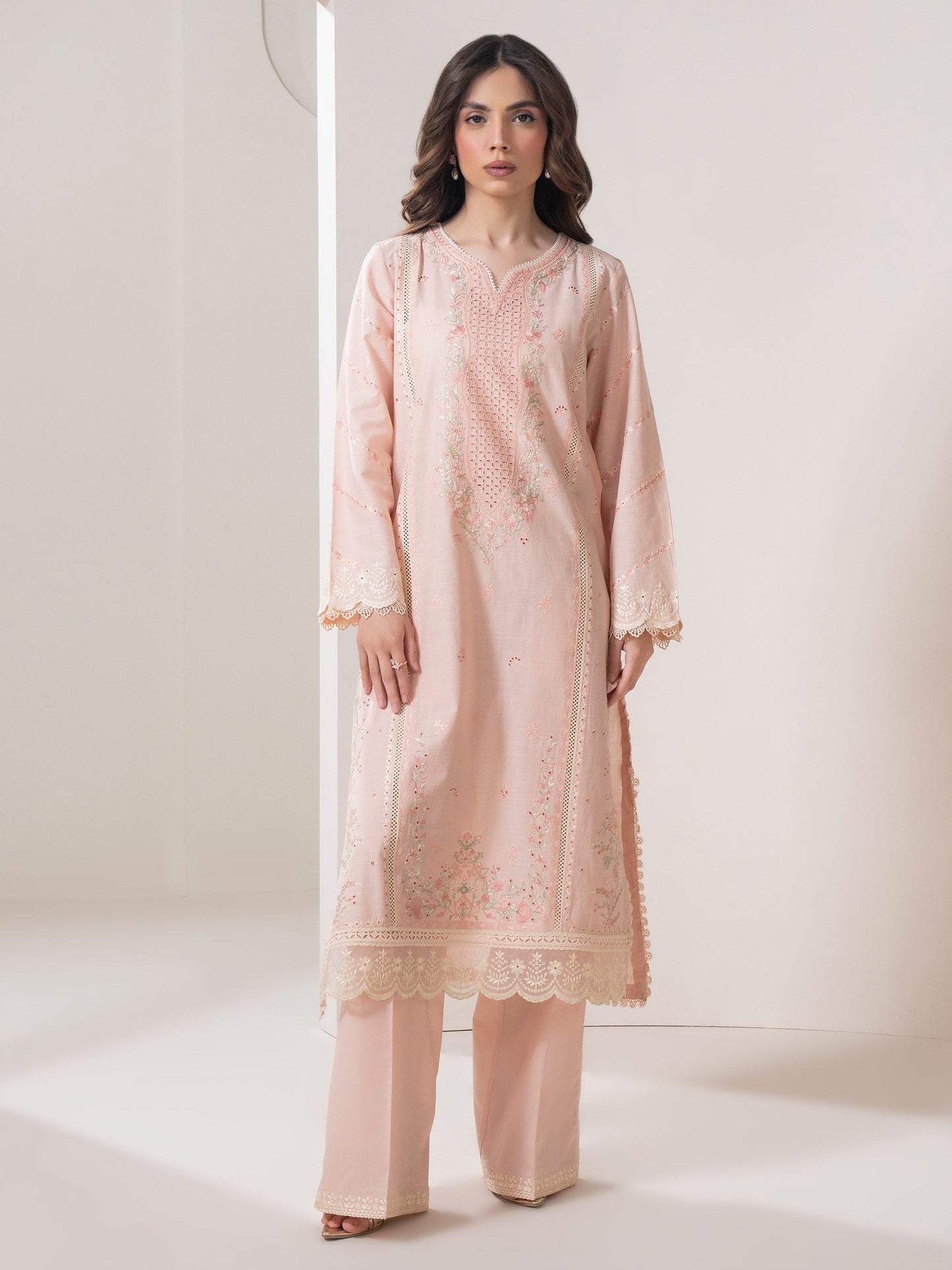 2 Piece Lawn Suit-Embroidered (Pret)
