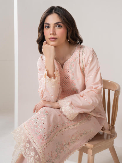 2 Piece Lawn Suit-Embroidered (Pret)