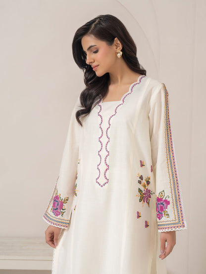 Lawn Shirt-Embroidered (Pret)