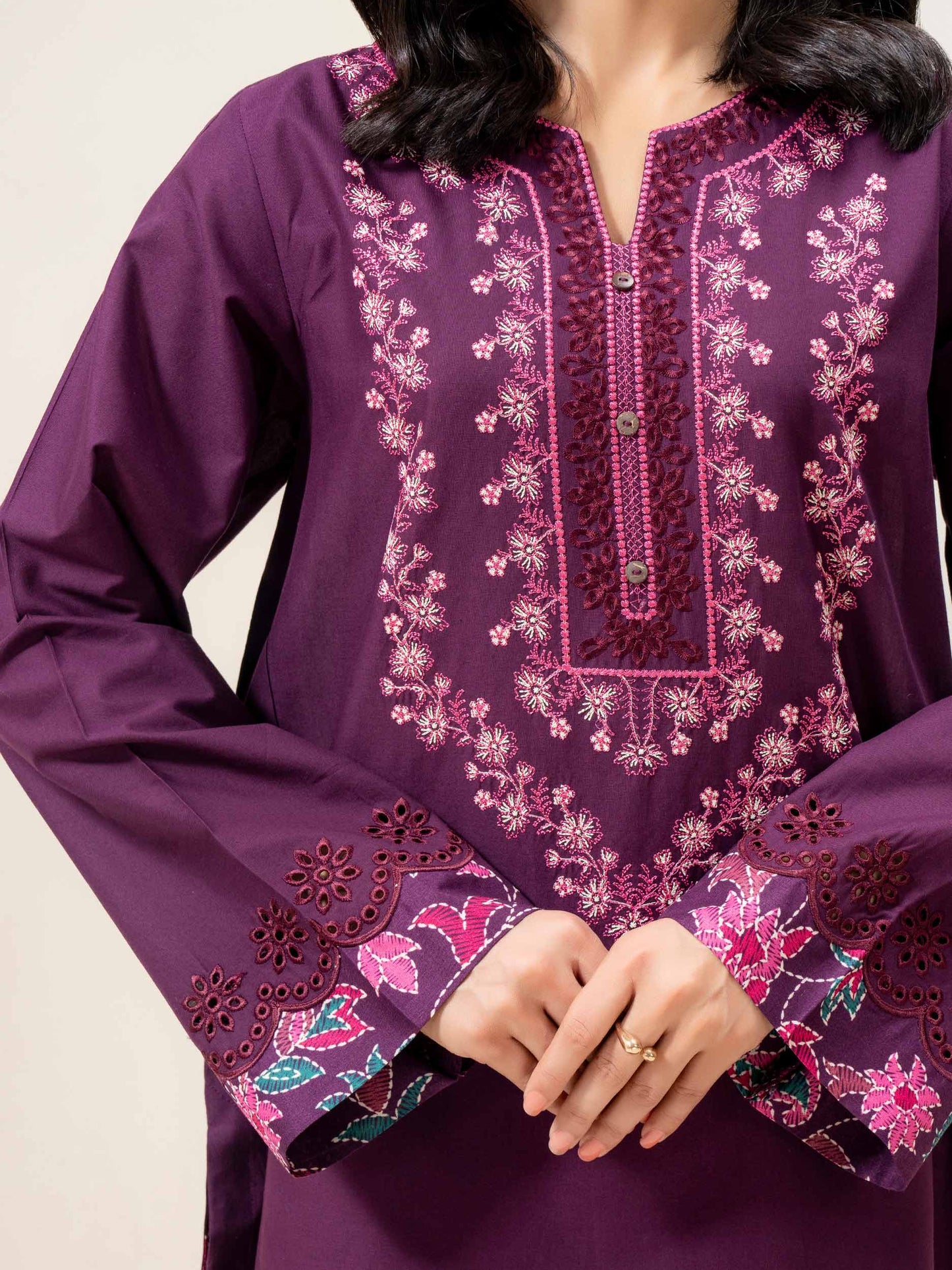 2 Piece Lawn Suit-Embroidered (Pret)