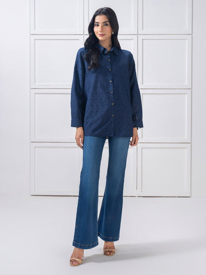 Embroidered Cambric Top