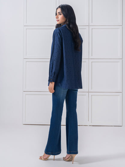 Embroidered Cambric Top