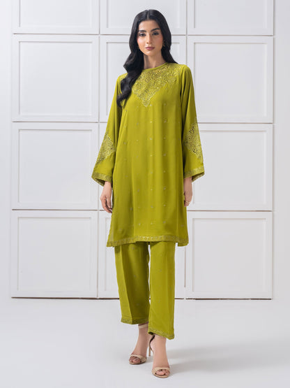 Grip Co-Ord Set-Embroidered (Pret)