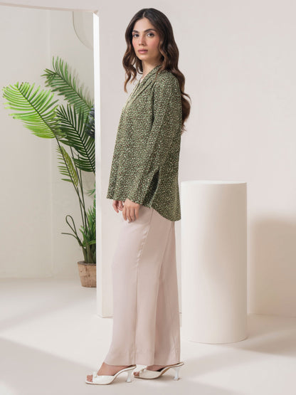 Printed Silk Top