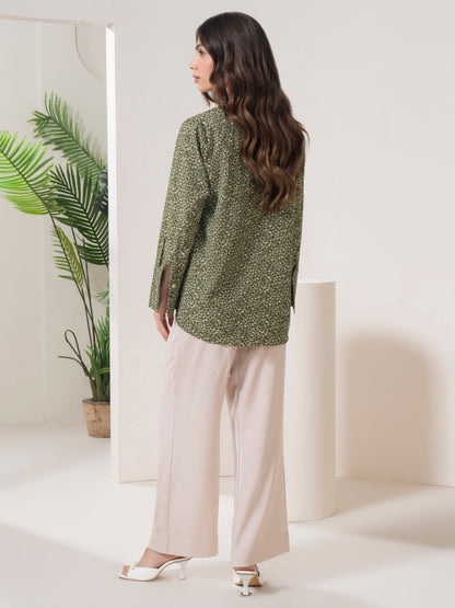 Printed Silk Top