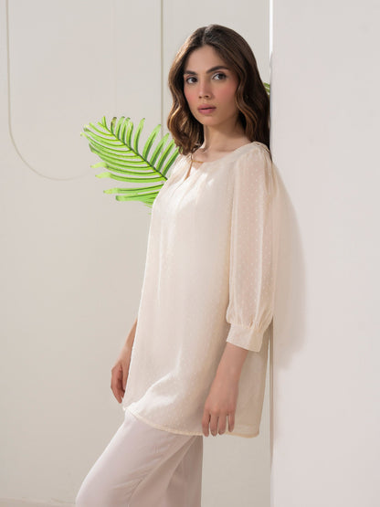 Dyed Chiffon Top (Pret)