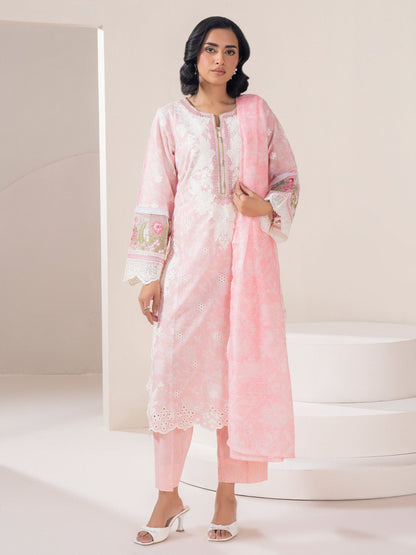 3 Piece Lawn Suit-Embroidered (Pret)
