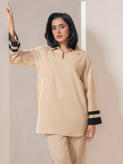 Dobby Co-ord Set-Dyed (Pret)