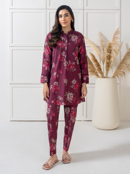 Cambric Co-ord Set-Printed (Pret)