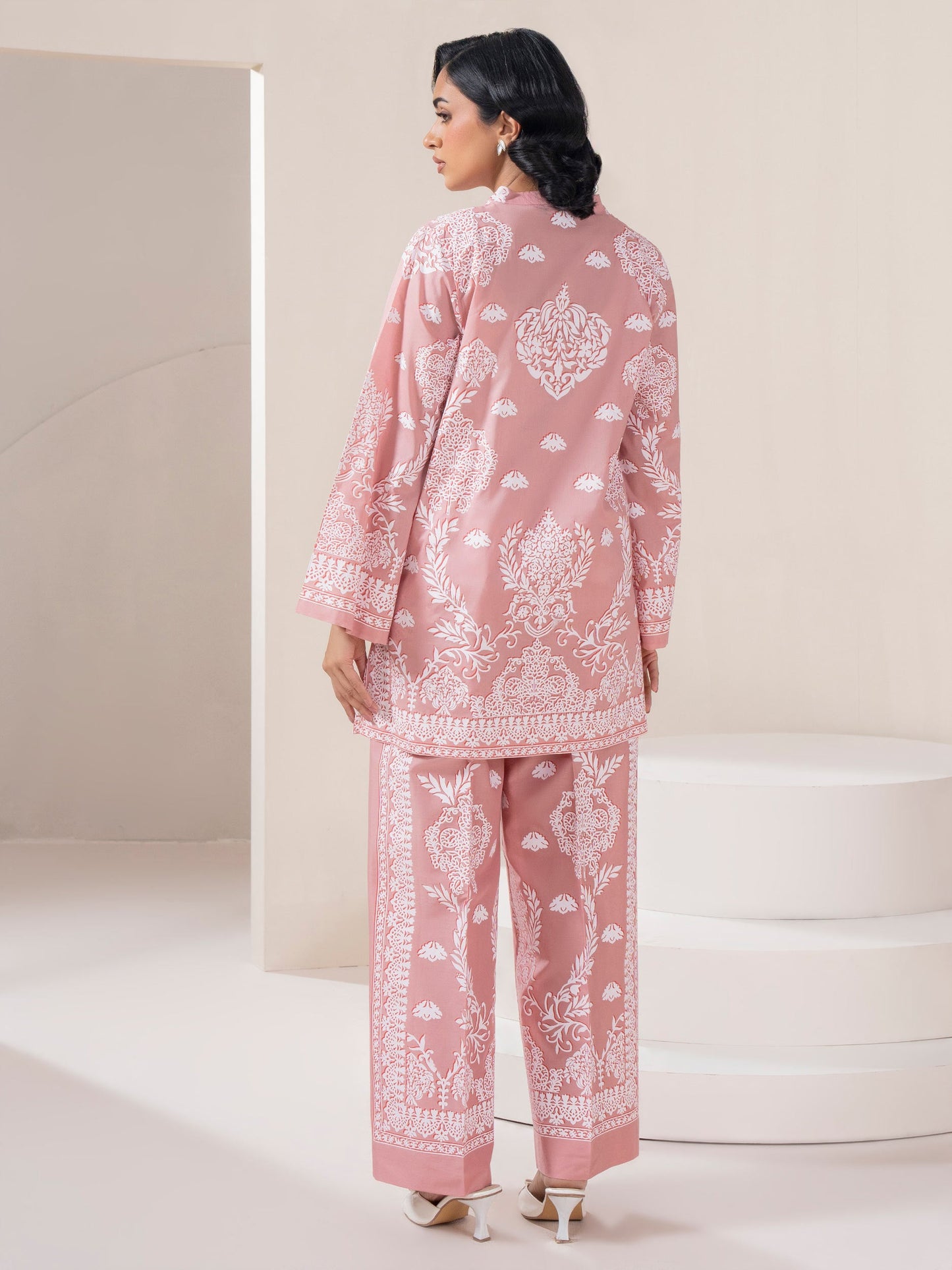Lawn Co-ord Set-Printed (Pret)