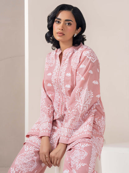 Lawn Co-ord Set-Printed (Pret)