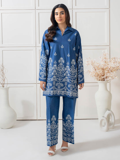 Lawn Co-ord Set-Printed (Pret)