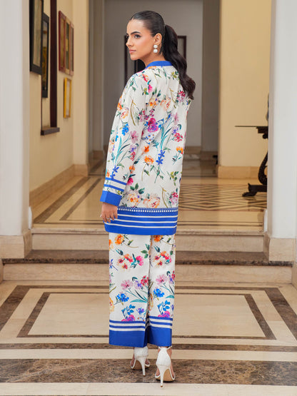 Lawn Co-ord Set-Printed (Pret)