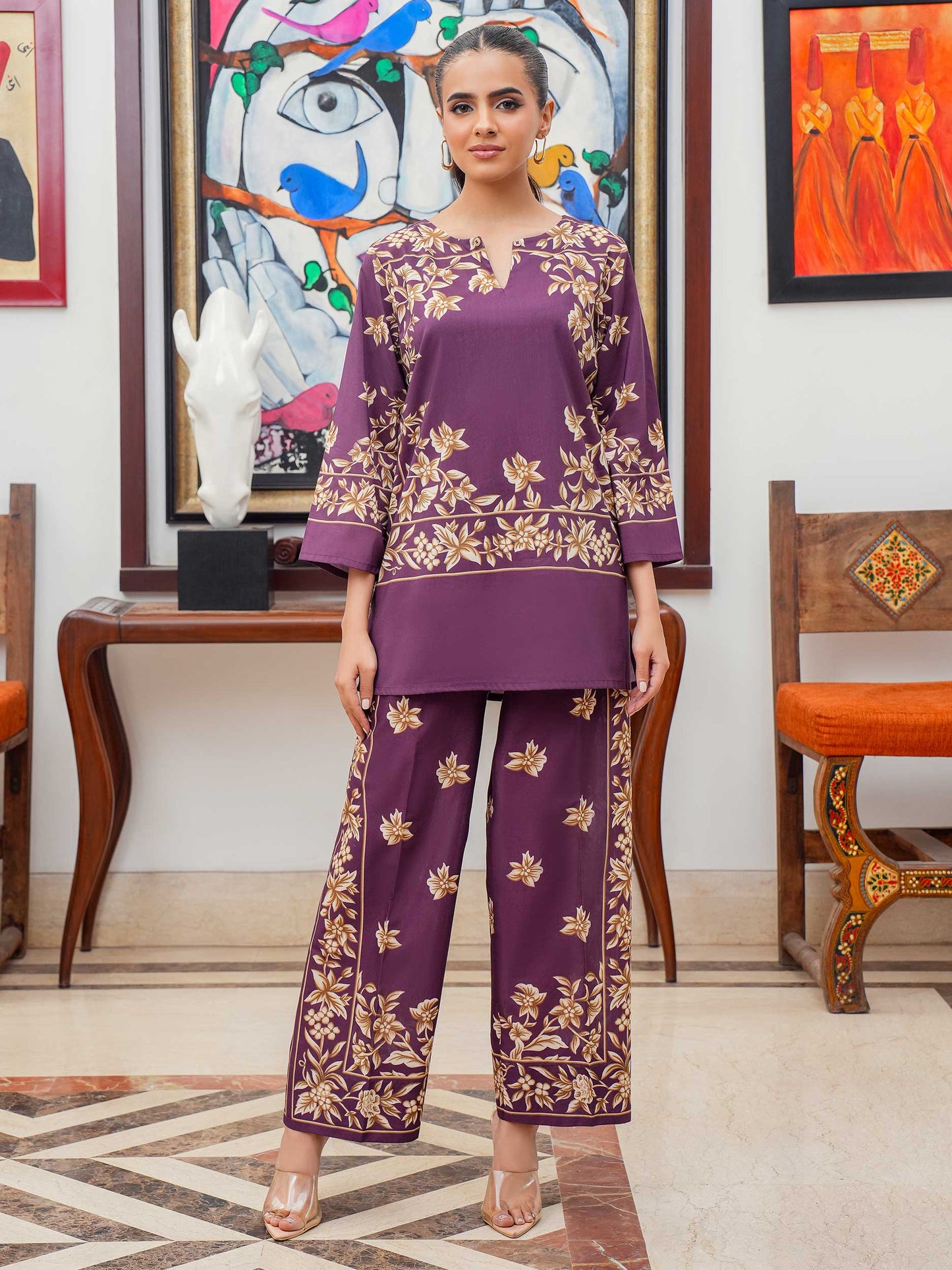 Co-ord Set-Printed (Pret)