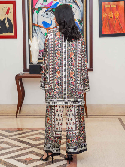 Silk Co-ord Set-Printed (Pret)