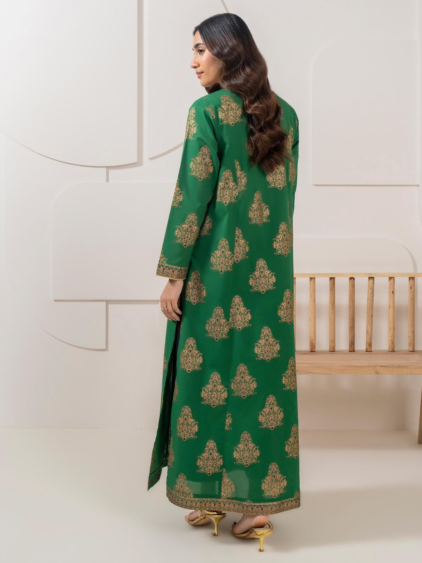 Lawn Shirt-Paste-Print (Pret)