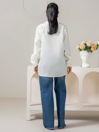 Lawn Top-Embroidered (Pret)