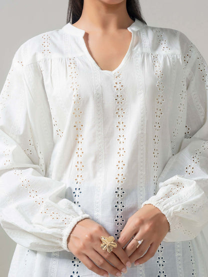 Lawn Top-Embroidered (Pret)