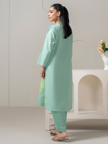 2 Piece Yarn Dyed Suit-Embroidered (Pret)