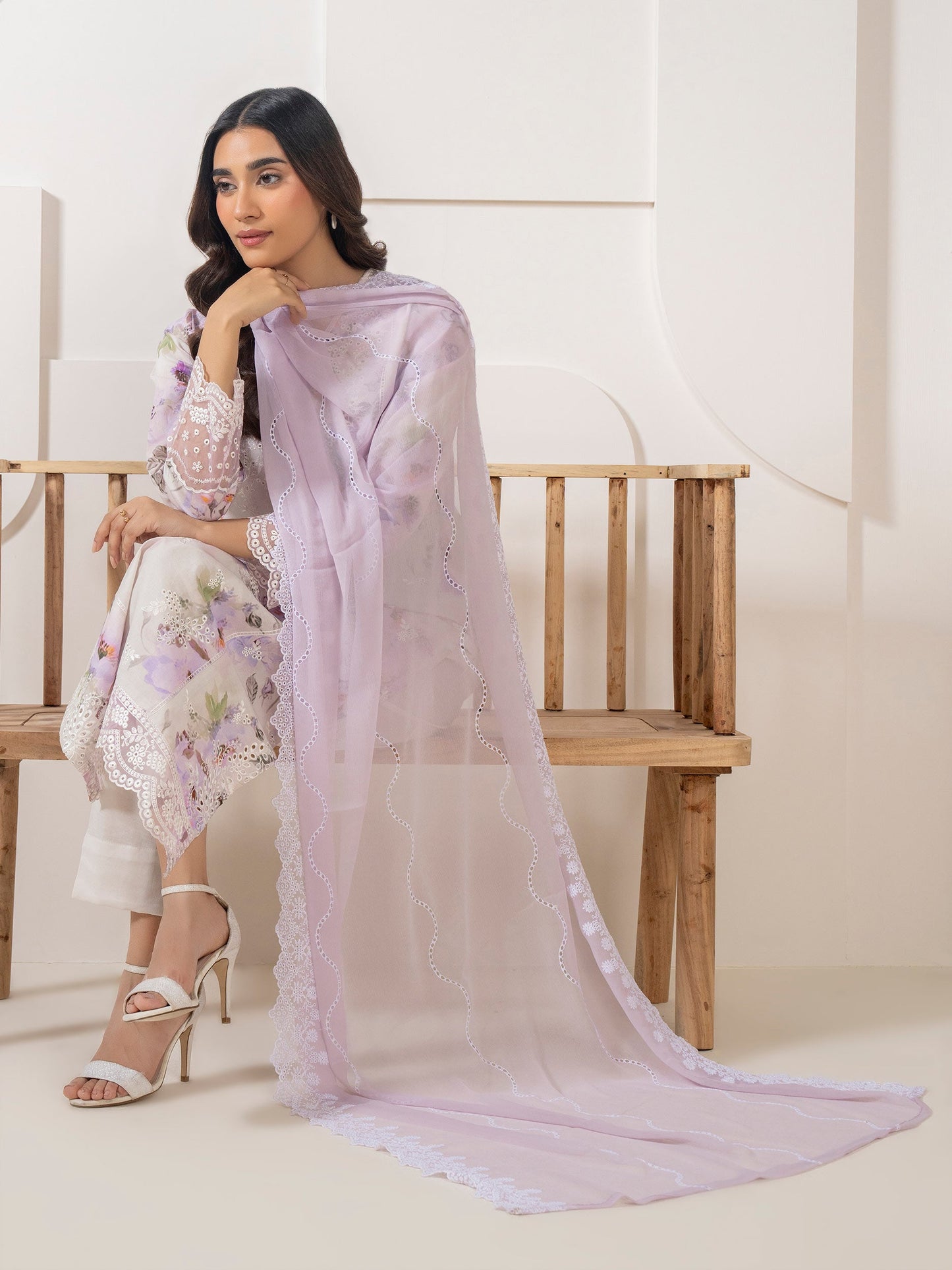 3 Piece Lawn Suit-Embroidered (Pret)