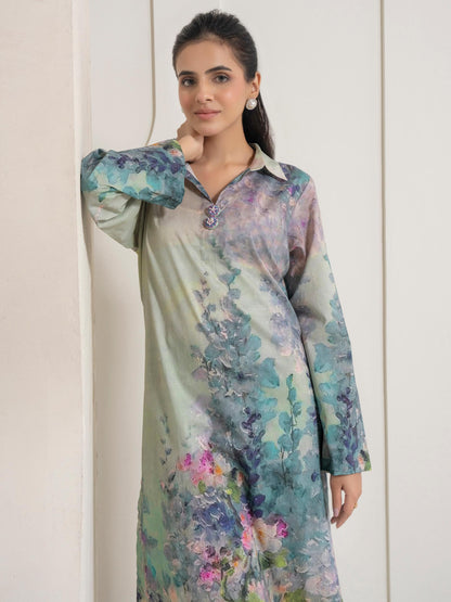 Lawn Shirt-Printed (Pret)