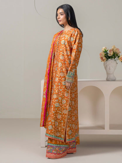 3 Piece Lawn Suit-Embroidered (Pret)