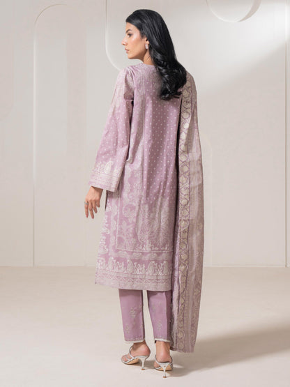 3 Piece Lawn Suit-Embroidered (Pret)