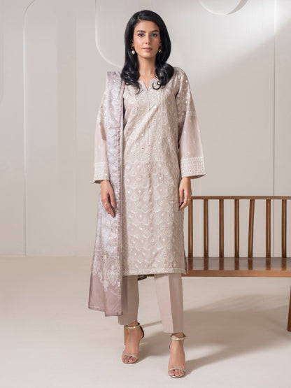 3 Piece Lawn Suit-Embroidered (Pret)