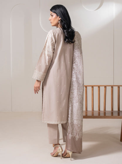 3 Piece Lawn Suit-Embroidered (Pret)