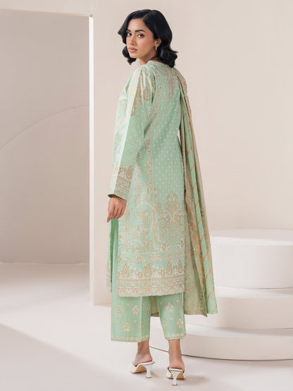 3 Piece Lawn Suit-Embroidered (Pret)