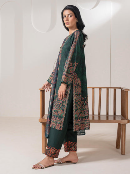 3 Piece Lawn Suit-Embroidered (Pret)