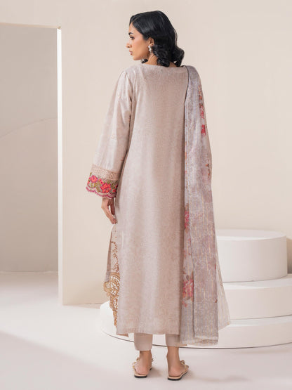 3 Piece Lawn Suit-Embroidered (Pret)