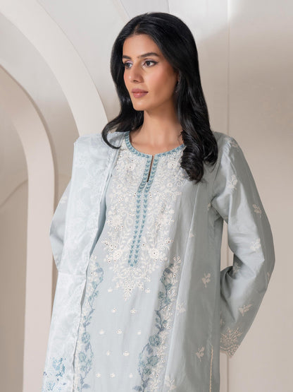 3 Piece Lawn Suit-Embroidered (Pret)