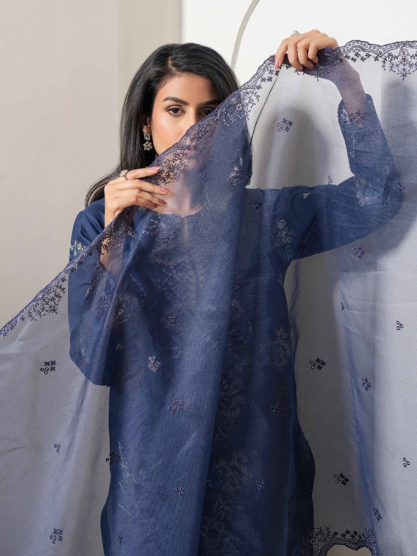 3 Piece Lawn Suit-Embroidered (Pret)