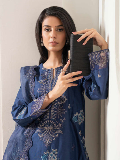 3 Piece Lawn Suit-Embroidered (Pret)