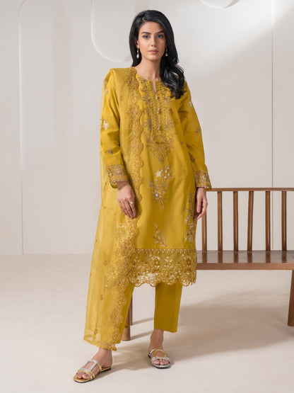 3 Piece Lawn Suit-Embroidered (Pret)