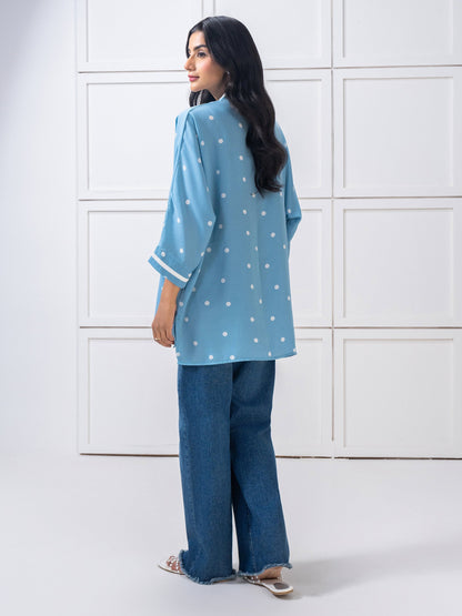 Printed Silk Top