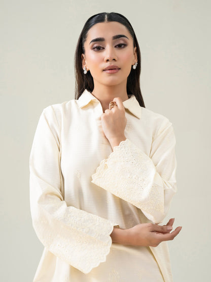 Embroidered Lawn Top